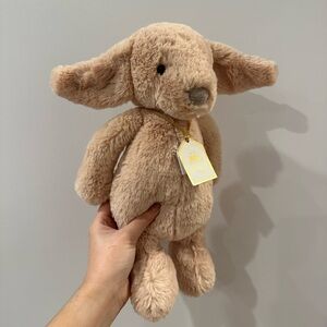 Jellycat Bashful Luxe Puppy Orlando (Medium) NWT VHTF